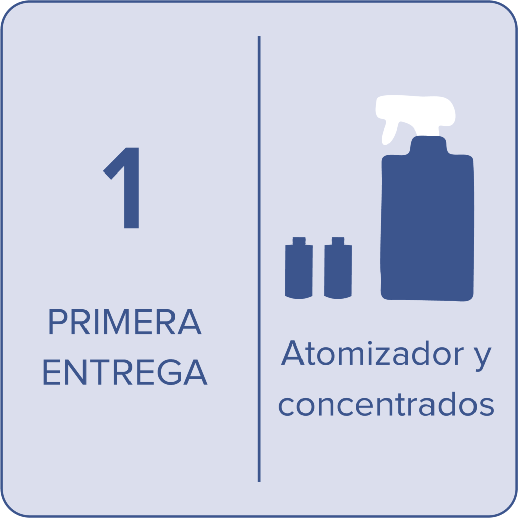 concentrado limpia vidrios y espejos